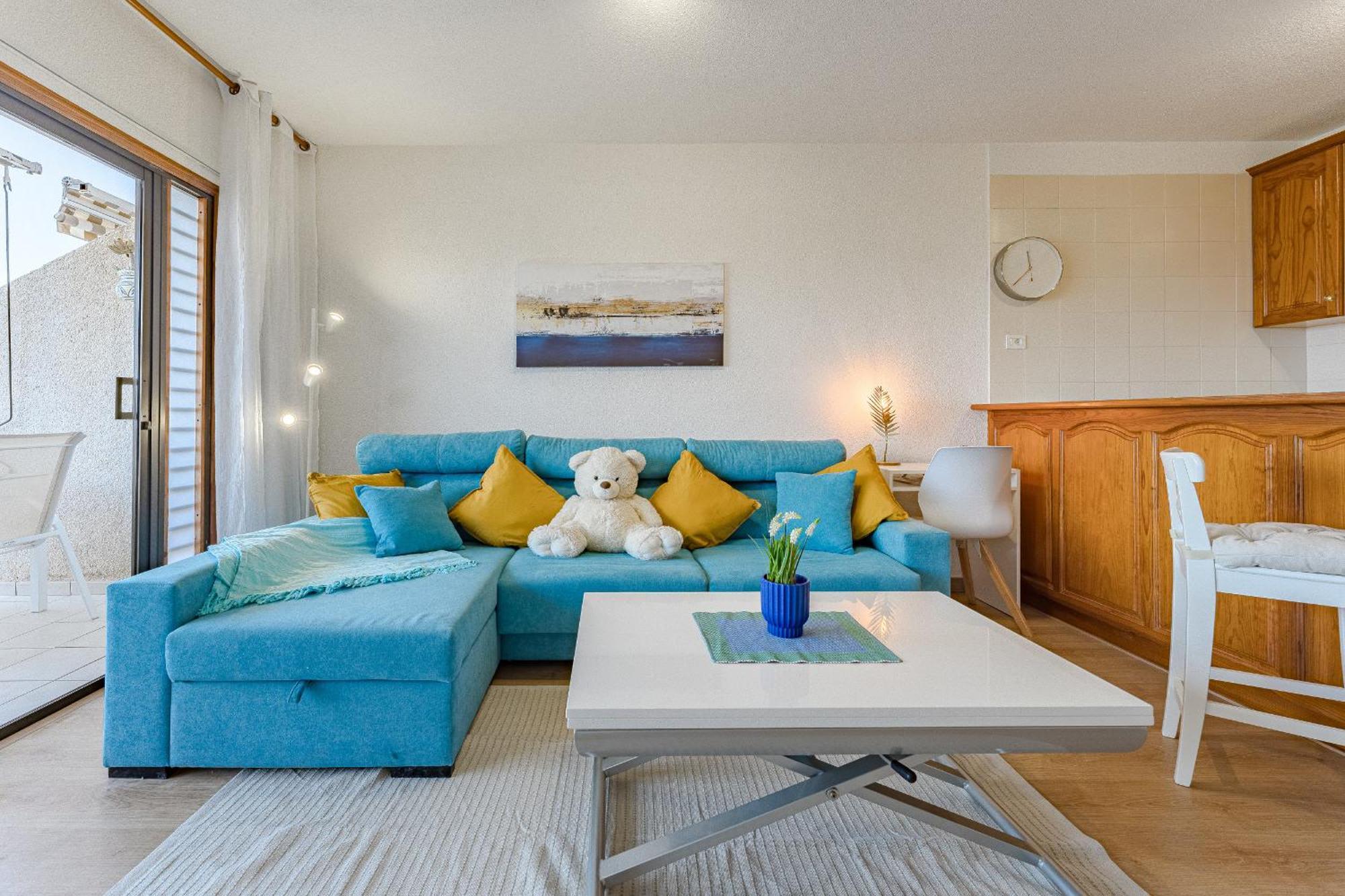 Sea View Apartment Deja Blue - Los Gigantes Пуэрто-де-Сантьяго Экстерьер фото